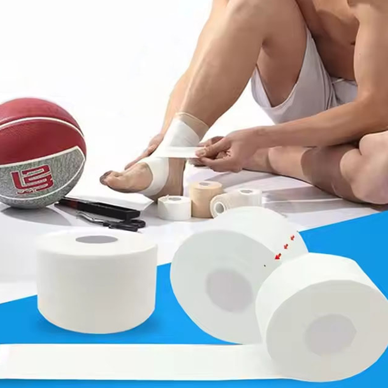 通気性のある柔軟な生地のストラップスポーツテープ