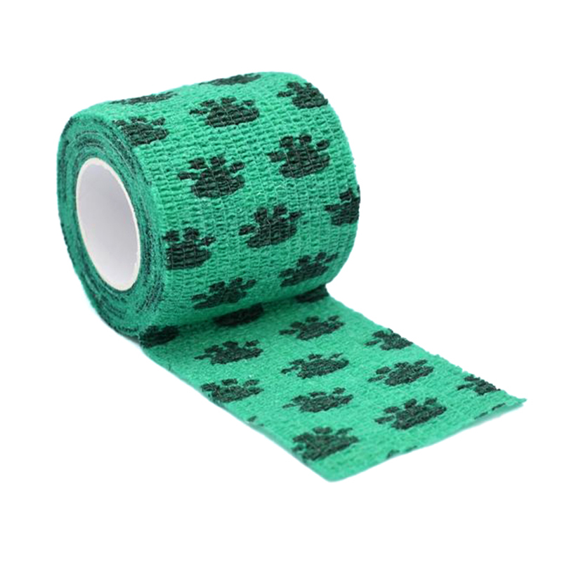 どこにでも素早く簡単に貼れる純綿の自己粘着性粘着弾性包帯