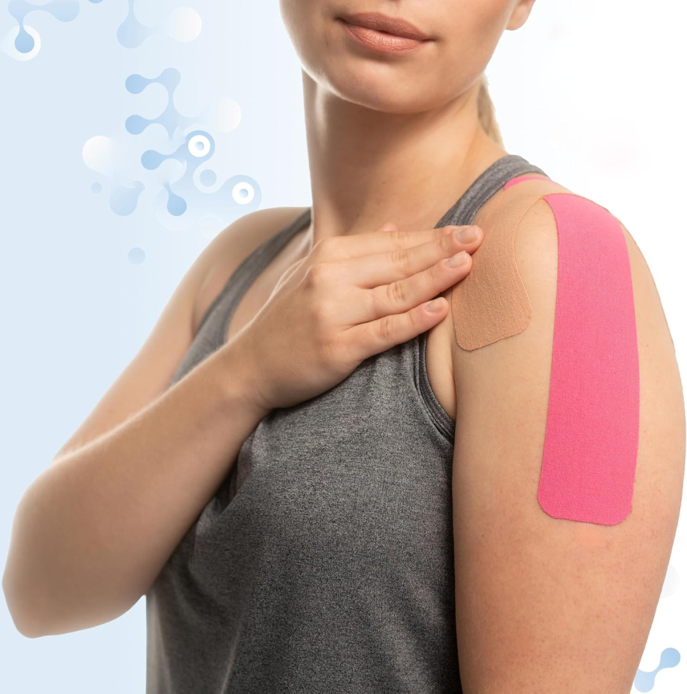 スポーツ用プレカットキネシオロジーテープ