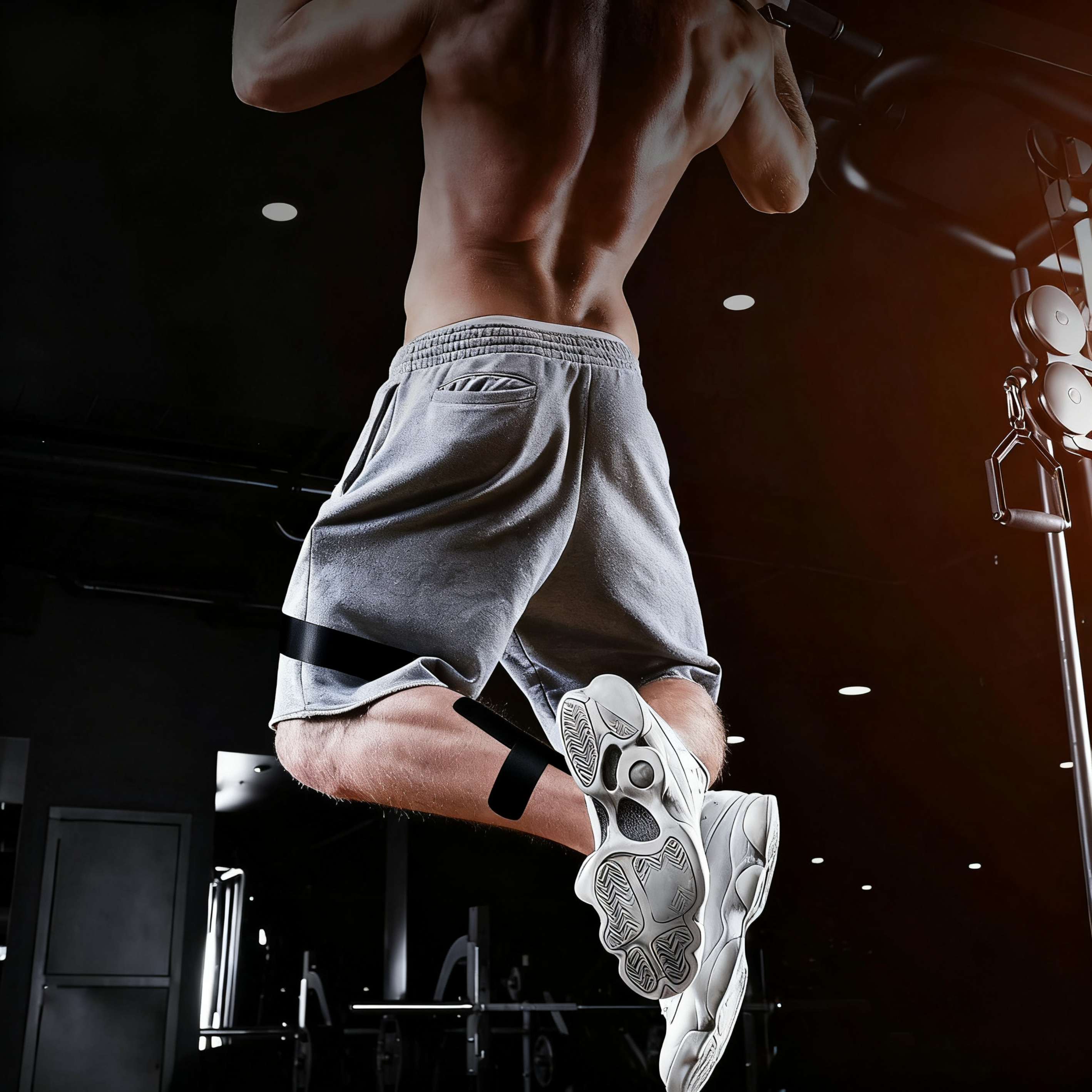 ふくらはぎ用プレカットキネシオロジーテープ筋肉パッチ